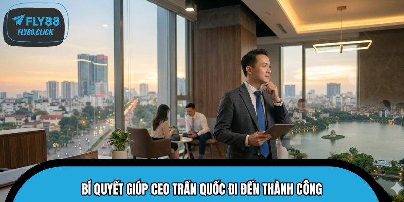 Bí quyết giúp CEO Trần Quốc đi đến thành công